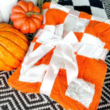 Load image into Gallery viewer, Checkered Spooky Blankets