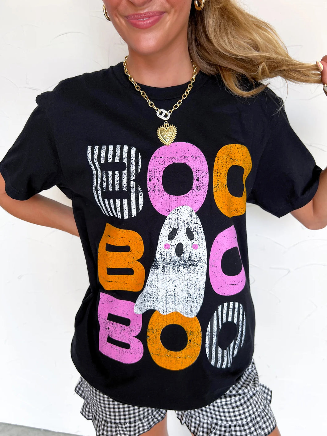 Boo Stacked Tee