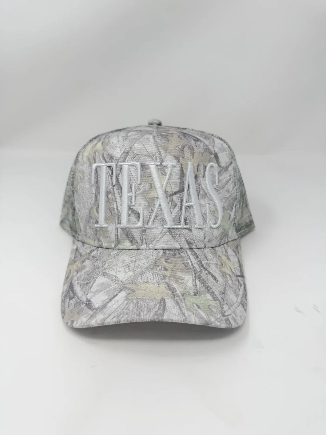 Washed Camo Texas Cap