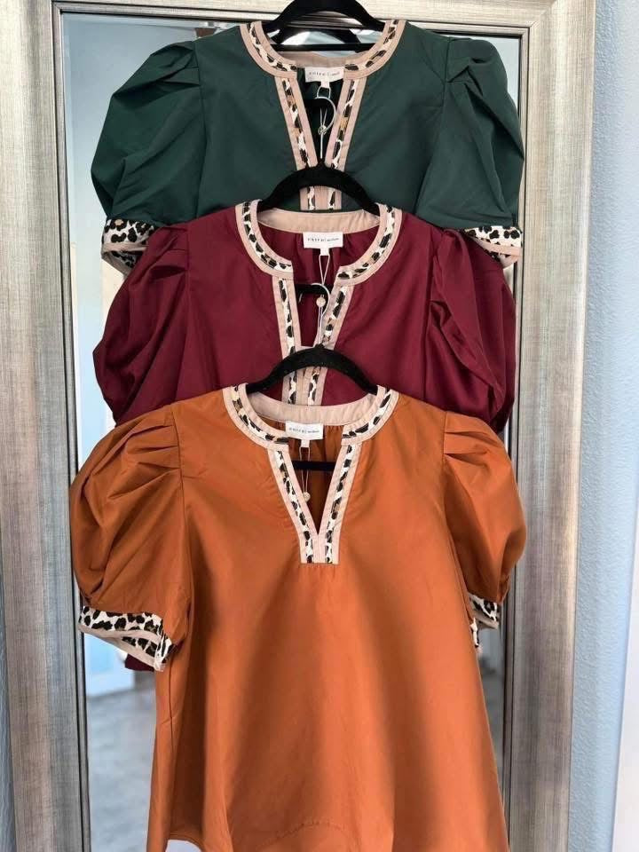 Fall Into the Wild Blouse
