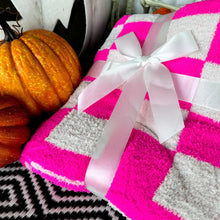 Load image into Gallery viewer, Checkered Spooky Blankets
