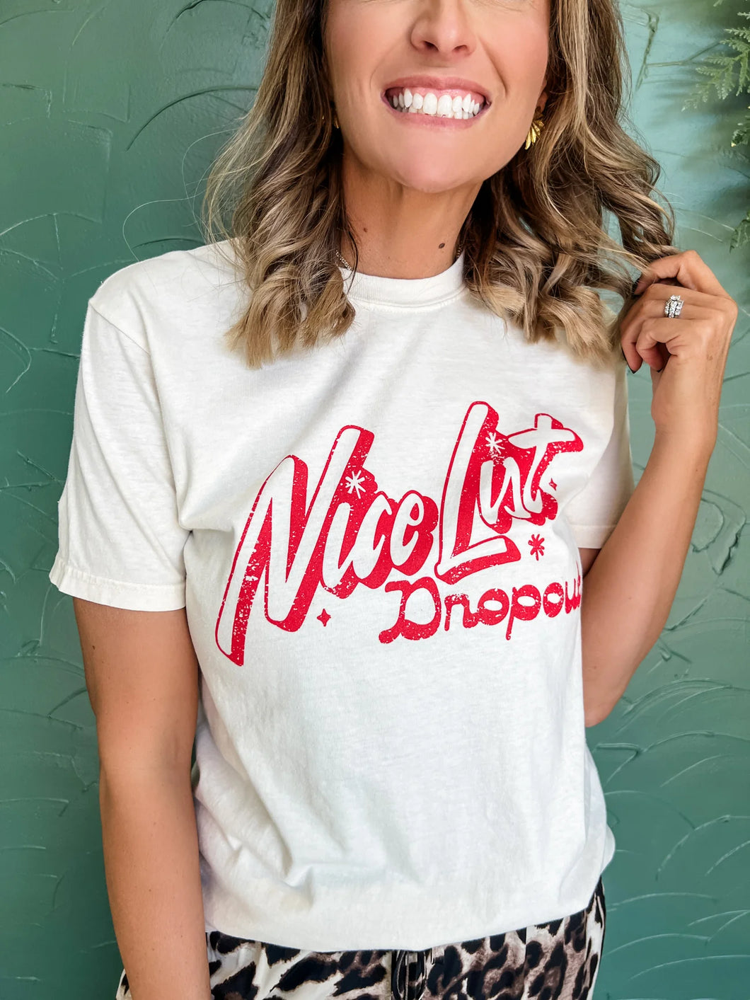 Nice List Dropout Tee
